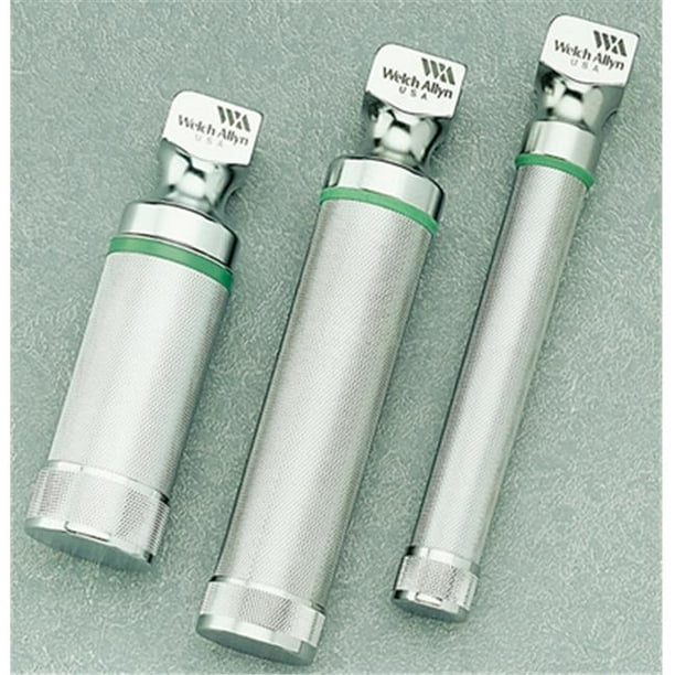 Welch Allyn WEL 60813 Fiber Optic Laryngoscope Handle uses C Batteries