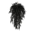 thumbnail image 3 of Fake Plants Hanging,Hanging Plants Artificial Decor,Artificial Hanging Plants,Fake Ivy Vines for Indoor Outdoor Wall Decor, Home, Office, Patio, Shelf, and Garden Greenery(Black 30IN), 3 of 6