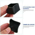 24Pcs Furniture Feet Covers Chair Leg Floor Protector AntiSlip Chair