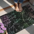 thumbnail image 4 of Math Equations Multicolor Formulas Black Pattern Door Rugs,Washable Non Slip Door Mats Indoor,Decorative Door Mats,Entry Mat Indoor for Entrance,Bedroom,Kitchen,Bathroom,20"x32", 4 of 6