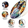 thumbnail image 3 of Pawberry Papillon Window Hanging Stained Glass, Papillon Dog Suncatchers for Windows Stained Glass, Stained Glass Papillon suncatcher, 3 of 7
