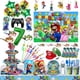 thumbnail image 1 of Decoraciones para fiestas de cumpleaños de juegos de Super Mario, globos de látex y aluminio para baby shower de niños, vajilla desechable, gorros de fondo, figuras de anime de juguete, 1 of 5