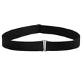 thumbnail image 2 of HLONK Women Belt Solid Color Stretch Adjustable Invisible Adjustable Lightweight Jeans Belt Fashion Accessory Khaki, 2 of 8