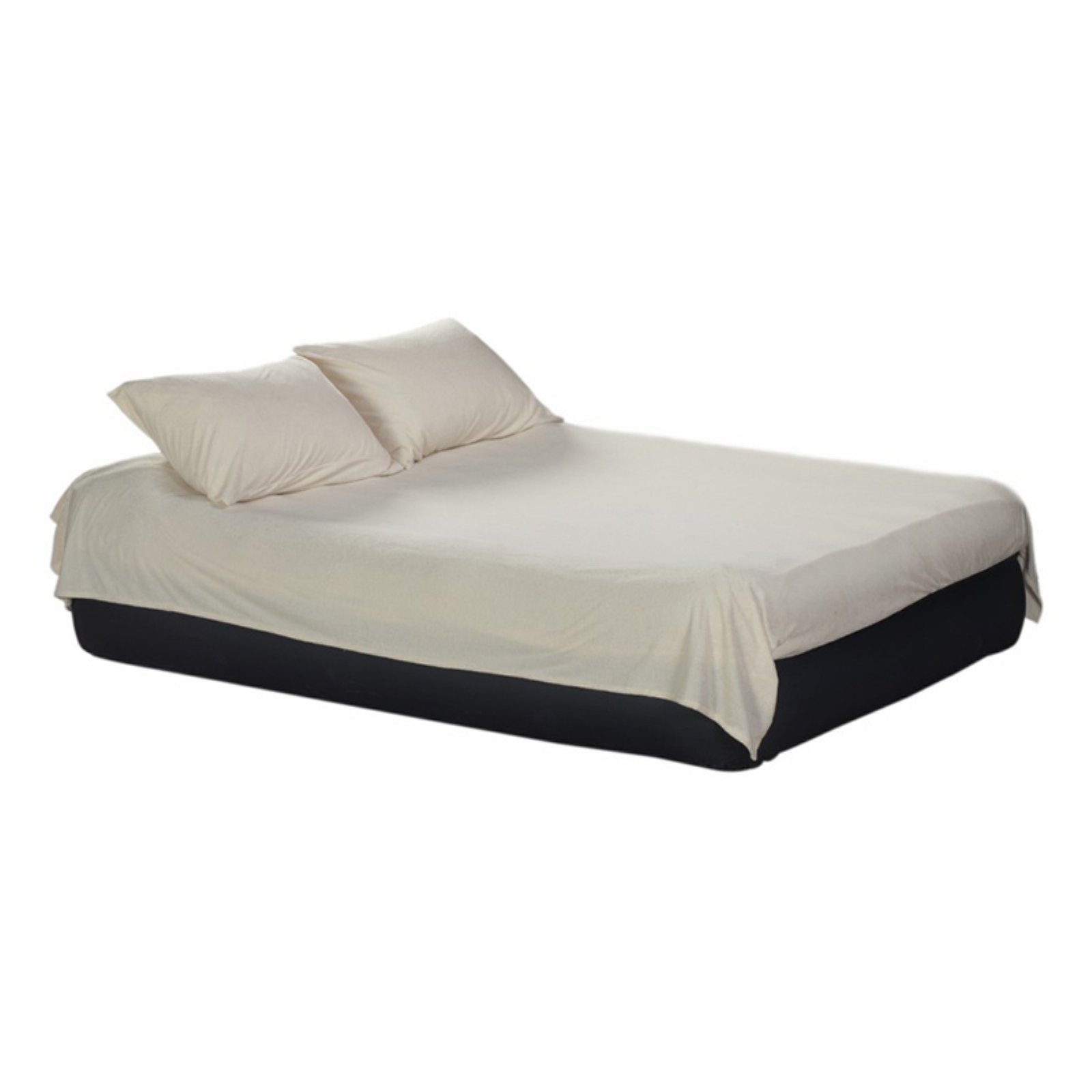 Bed Essentials White Terry Airbed Sheet Set
