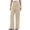 H_ Brown, variant on Women's High Waist Wide Waistband Jogger Style Pants, Breathable Comfort Trousers for Workout Activities & Fitness Wear Green S