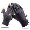 thumbnail image 3 of Hiroekza Sports & Outdoors Winter Gloves Warm Gloves and Winter Plus Velvet Thick Wool Mouth Outdoor Riding Driving Sports Screen Gloves Women Clearance, 3 of 9
