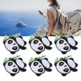 thumbnail image 3 of 6PCS Panda Embroidered Patch, Panda Iron On Patches Sew On Applique Patch DIY Custom Sewing Patches For Backpacks Clothes Bags  Arts Craft, 3 of 8