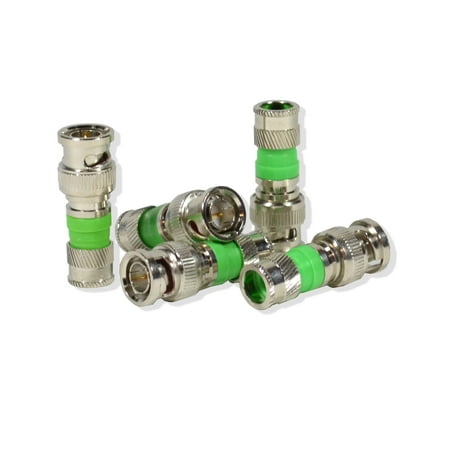 50 pack BNC Compression Connector Adapter for RG59 Coax Cable CCTV Camera price history on PriceWatchPro