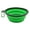 Green, variant on 350/1000ml Dog Pet Foldable Silicone Bowl Outdoor Travel Collapsible Portable Cat Food Water Container Feeder Dishes