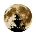 thumbnail image 4 of Halloween Sticker Self-adhesive Fluorescent Decal PVC Window Wall Sticker Halloween Fluorescent Luminous Moon Party Decoration, YHW009, 4 of 7