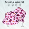 thumbnail image 2 of Balery Retro Cowgirl Sombreros para el sol para hombre y mujer, sombrero de pescador con UPF 50+, 2 of 6
