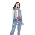 thumbnail image 4 of Women’s Scarf Lightweight Silk Feel Shawl Wrap Winter Fashion Stole Elegant Soft Acrylic Neck Scarf for Women Teens Ladies, 4 of 5