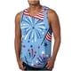 thumbnail image 1 of Tanques para Hombre de Verano Suelto Chaleco Impresión Deportivo Cuello Redondo, Camisa sin Mangas Casual para Al Aire Libre Y Diario, 1 of 4