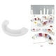 thumbnail image 5 of Portavelas Bandeja Molde Adorno Forma de onda DIY Soporte inferior Yeso Posavasos Arcilla Portavelas Molde de silicona Decoración para el hogar 7.87x1.54x1.26 pulgadas Soledad molde de silicona, 5 of 10