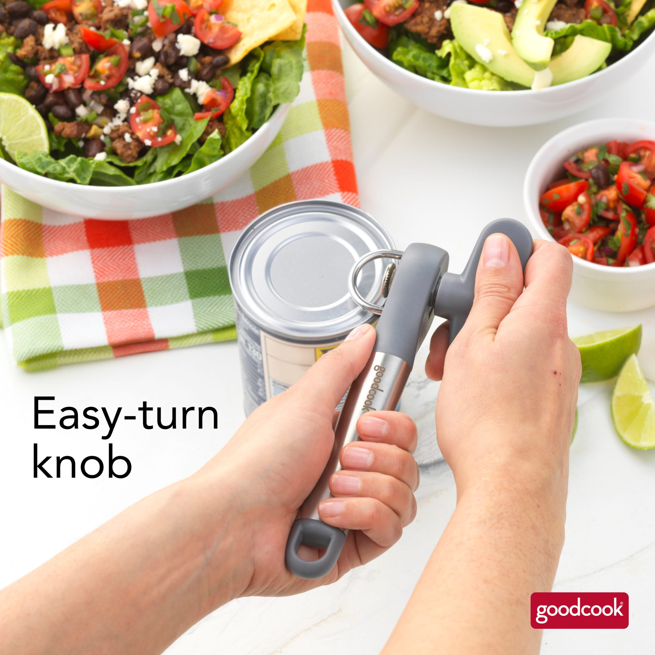 GoodCook Pro Safe-Cut Manual Can Opener, Stainless Steel photo 7