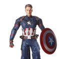 thumbnail image 1 of Marvel 28 Cm Captain America Movie Modeling Avengers Team America Exquisite Realistic Model Toy Collection Desktop Ornaments, 1 of 5