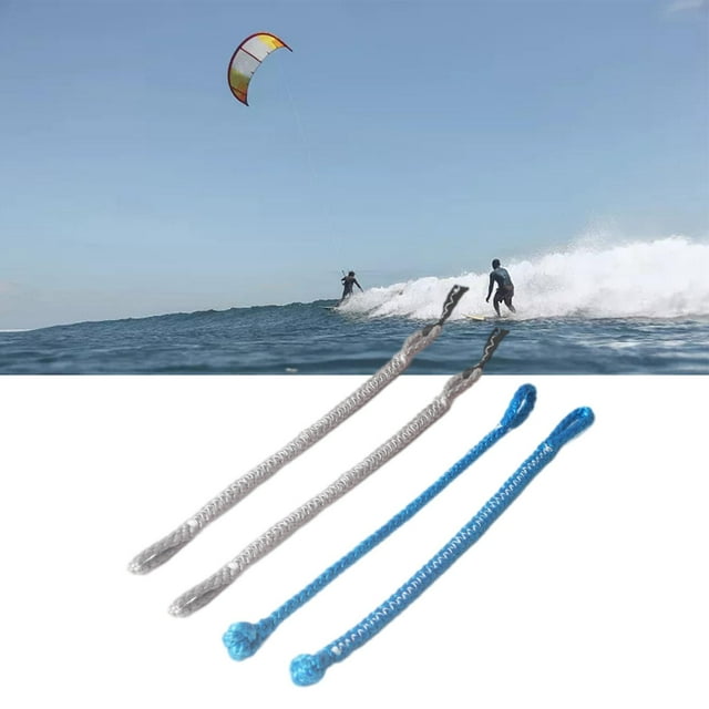 4 Pcs Couettes de Kitesurf, Couettes de Kitesurf, Réparation de Barre Durable Couettes de Kitesurf 1000kg Pièces de Rechange pour Cerf-Volant - Gris Bleu