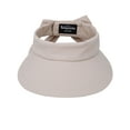 thumbnail image 2 of Simplicity Women's SPF 50+ Protection Wide Brim Beach Sun Visor Hat,Beige, 2 of 4
