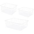 thumbnail image 4 of Freezer Organizer Bins  Upright Freezer Baskets for cu.ft Standup Freezer  Wire Storage Baskets with Built-in Handles, 4 of 4