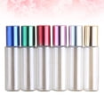 thumbnail image 2 of LEORX Portable Glass Roller Bottles for Essential Oils and Cosmetics Assorted Color 12pcs Travel Size Eco, 2 of 8