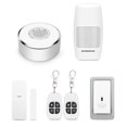 thumbnail image 4 of Bewildely Smart Home Tuya WiFi Sensor de movimiento Smart Gateway Hub Sonido inalámbrico Luz Alarma Cuerno Funciona con Electrodomésticos No.02 Bewildely HA005231-02, 4 of 6