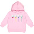 thumbnail image 2 of Inktastic Rainbow Golf Tees Toddler Hoodie, 2 of 4