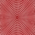 thumbnail image 1 of Ahgly Company Machine Washable Indoor Square Transitional Pastel Red Pink Area Rugs, 5' Square, 1 of 7