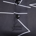 thumbnail image 4 of Sngxgn Men's Short Sleeve Cotton Polo Shirt in Classic Fit(Black,L), 4 of 7