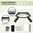 thumbnail image 6 of Jiueut Christmas Tree Wheelchair Side Organizer Storage Bag Armrest Pouch Wheelchair Bags to Hang on Side 2 Pockets for Women Carry Bags for Side of Wheelchair, 6 of 7
