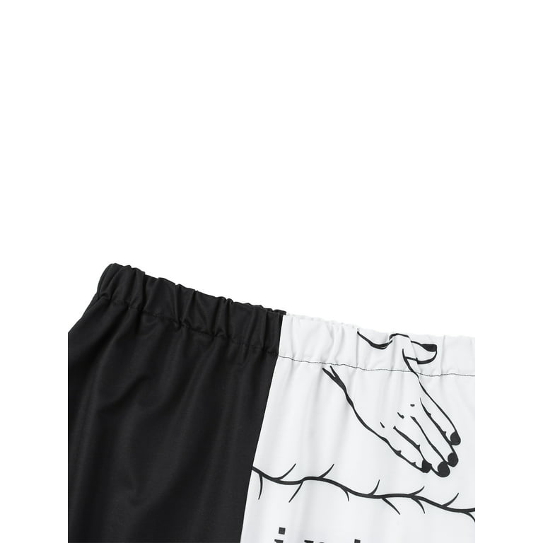 Pudcoco Women Color Block Sweatpants Patchwork Jogger Pants Elastic Waist  Workout Trousers Comfy Lounge Pants with Pockets 