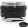 thumbnail image 1 of Distribuidor de café y tamper Herramienta niveladora de café 2 en 1 de cabezal doble de 53 mm Herramienta de distribución de espresso y tamper Se adapta a portafiltros de salvia de 54 mm Barista Expre JFHHH pequeña, 1 of 5