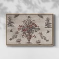 thumbnail image 2 of Vintage Abstract Print-V Framed in Natural Wood Wood Gallery Wrapped Canvas 27 in. x 41 in., 2 of 8