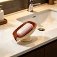 thumbnail image 4 of EGNMCR Draining Soap Wall Mounted Soap Rack For Bathroom Shower Plastic Soap Tary, 4 of 6