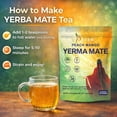 thumbnail image 5 of DEZEN Yerba Mate Tea Powder Drink Mix, Digestive Support & Natural Caffeine, Low Sugar, 11.64 oz, Pack 5, 5 of 8