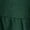 Dark Green, variant on Dark Green Plus Size Ruffle Sleeve Belted A-Line Casual Dress