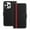 Black, variant on Allytechgroup Flip Wallet Phone Case for iPhone 16 Pro Max, RFID Blocking PU Leather Built-in Credit Card Slot Stand Shockproof Full Body Protective for iPhone 16 Pro Max, Red
