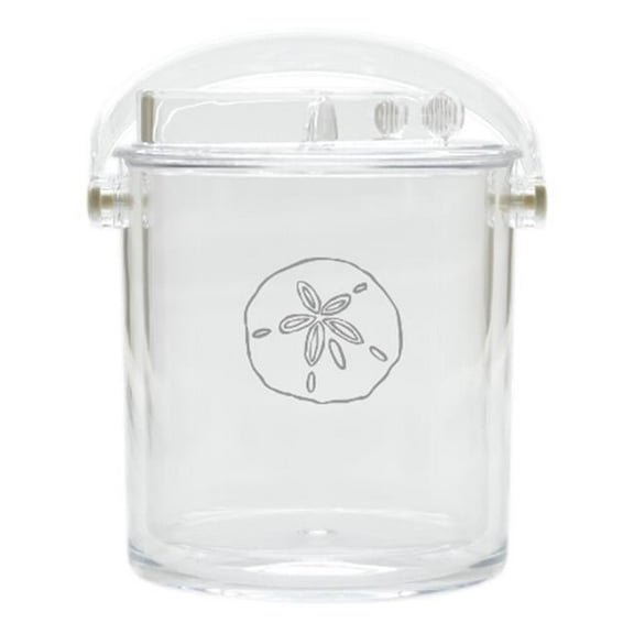 Acrylic Insulated Ice Bucket With Tongs -Sdollar