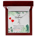thumbnail image 4 of To My Girlfriend  Missing You is my Hobby Alluring Ribbon Necklace Message Card, 4 of 20