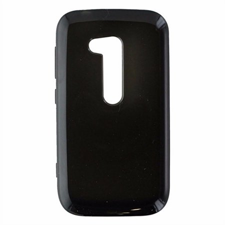 Verizon High Gloss Silicone Cover for Nokia Lumia 822 - Black