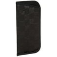 thumbnail image 3 of Rainbow Bright Unisex Square Black and Rainbow Nylon Slip Eyeglass Case, 3 of 5