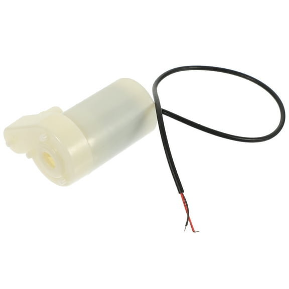 FRCOLOR Light Yellow Mini Submersible Pump for Aquarium with High-Quality Plastic Safe for Fish 1 Meter USB