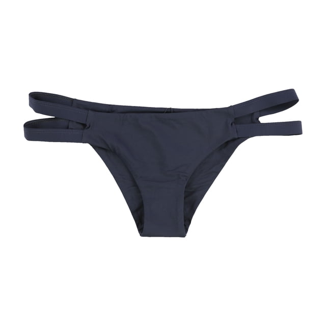 Tavik Womens Chloe Side Tab Bikini Swim Bottom, Blue, Large