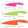 thumbnail image 7 of Happon Set of 6 Plastic Kid Knives for Kids Toddler Children Cooking Safe Kitchen Knife Set for Cutting Lettuce Knife Salad Knives, 7 of 7