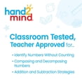 thumbnail image 2 of Mini Rekenrek de madera Abacus hand2mind de 100 cuentas para niños, 2 of 6