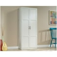 thumbnail image 2 of Pemberly Row Wood Contemporary Storage Cabinet in White, 2 of 7