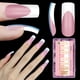 thumbnail image 1 of Nail Tips NOVO OVO BERRY PINK, tapa completa, punta francesa x240, 1 of 7