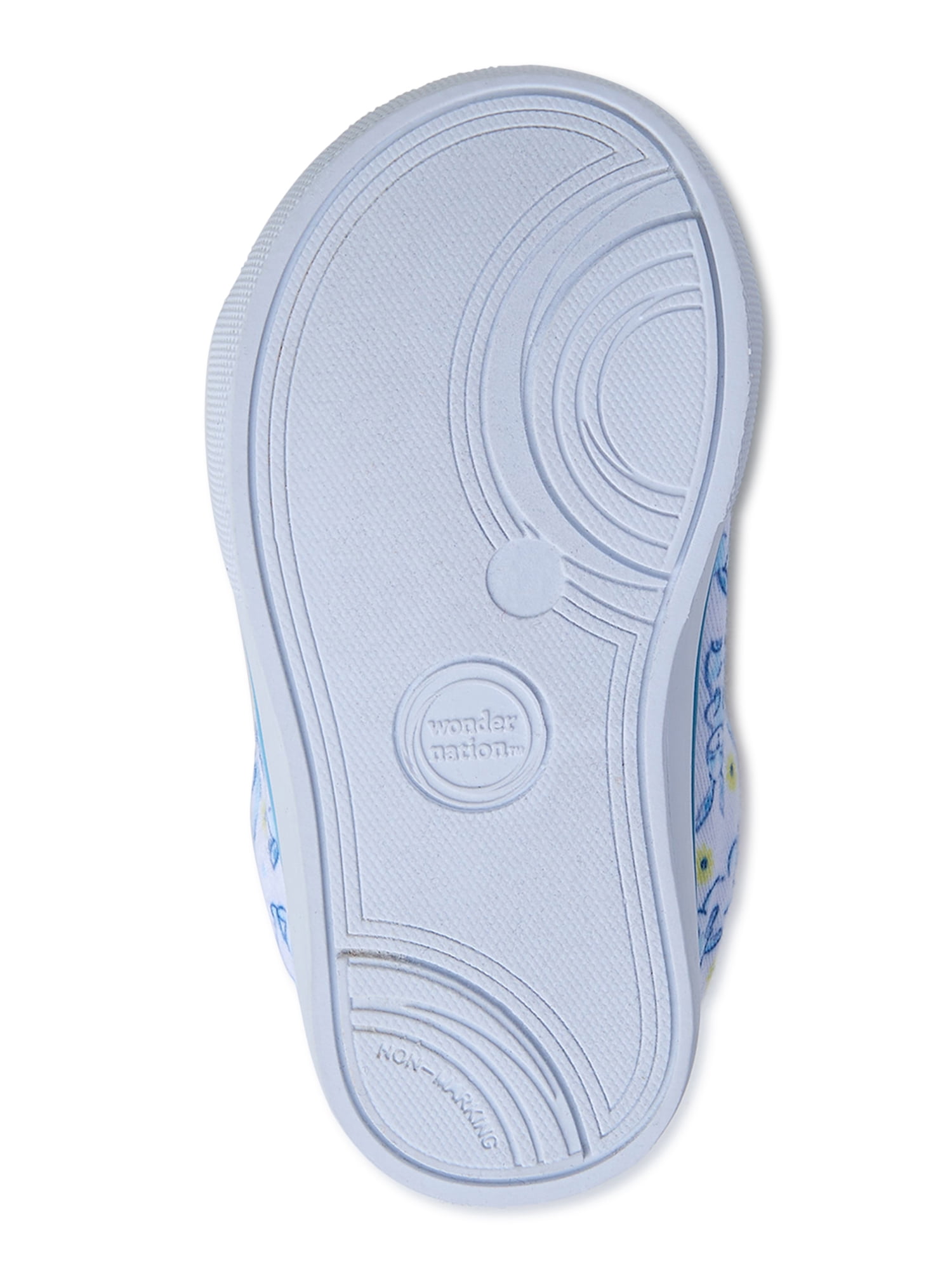 Wonder Nation Baby Girl Skate Casual Shoes, Sizes 2-6