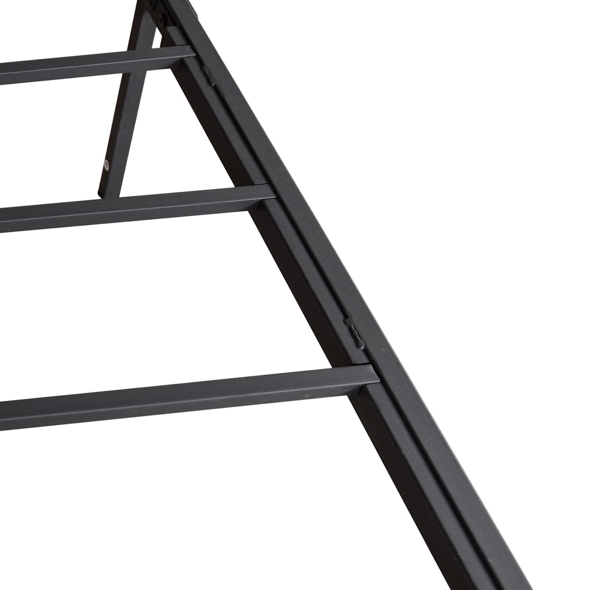 Lowestbest Vintage Style Bed Frame, Platform Metal Bed, Foundation Headboard Footboard Heavy Duty Steel Slabs, Full Black Lowestbest Vintage Style Bed Frame, Platform Metal Bed, Foundation Headboard Footboard Heavy Duty Steel Slabs, Full Black