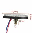 thumbnail image 4 of 2x Motorbike Motorcycle Round Reflector 24led Rear Tail Brake Stop Light Lamp, 4 of 5
