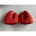 thumbnail image 3 of Gants de Four en Silicone, Pinces à Homard Résistantes à la Chaleur pour Cuisson Barbecue Grill Pizza Micro-Ondes Instant Pot, Rouge, 1 Paire, 3 of 5